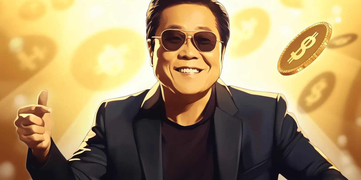 Robert Kiyosaki discusses Bitcoin, gold, and silver investments.