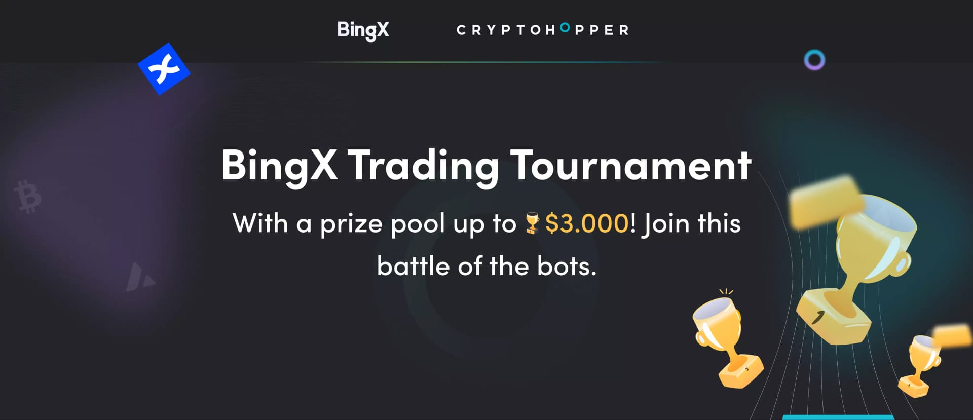 BingX and Cryptohopper trading tournament