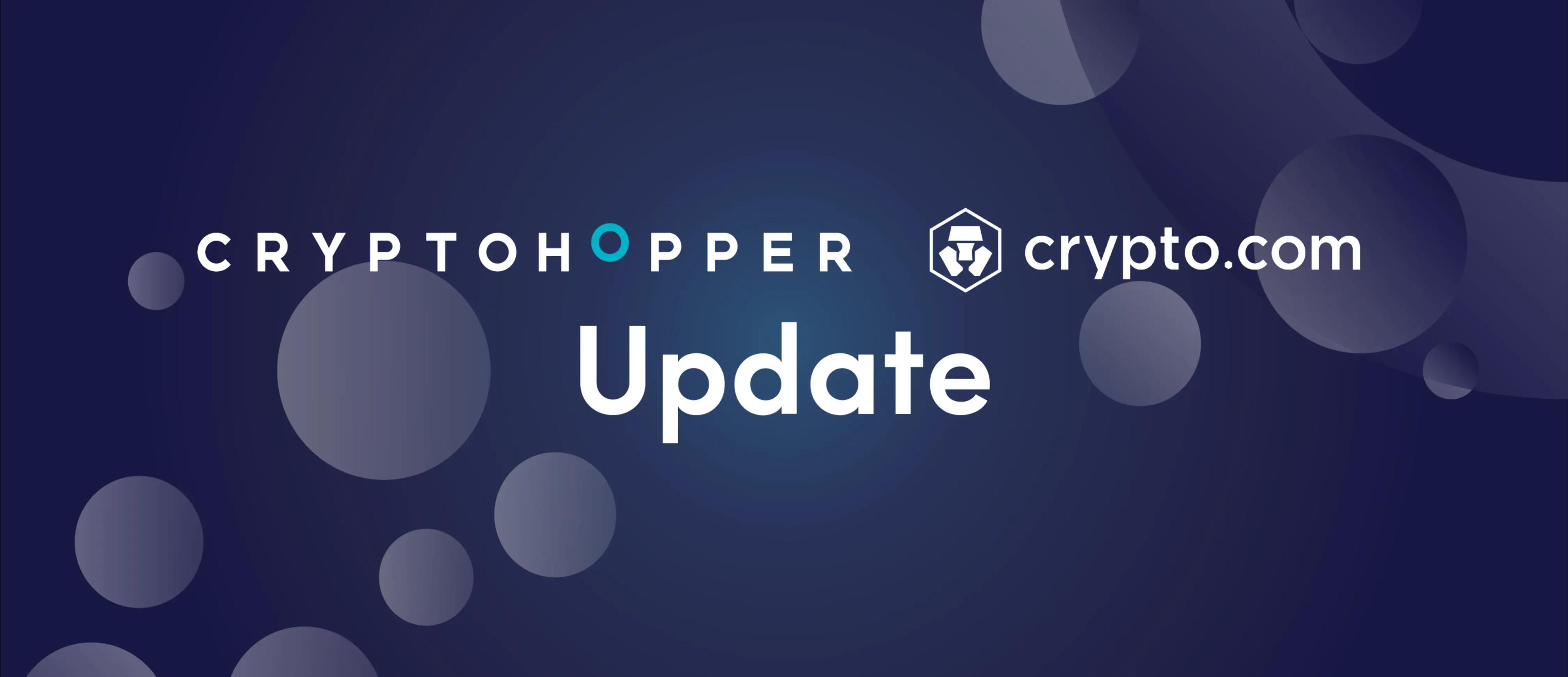 Automated Bot Trading Platform Cryptohopper Introduces Portal With Crypto.com