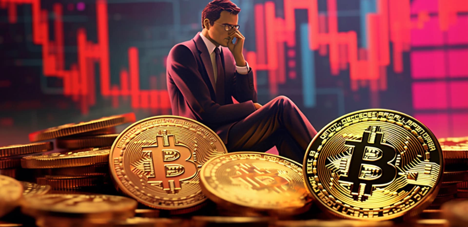 ProShares and Bitwise logos with Bitcoin and Ether symbols, symbolizing their ETF filings.