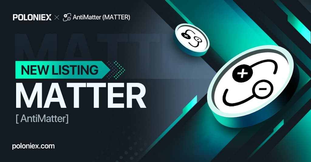 New Defi Listing: AntiMatter (MATTER)