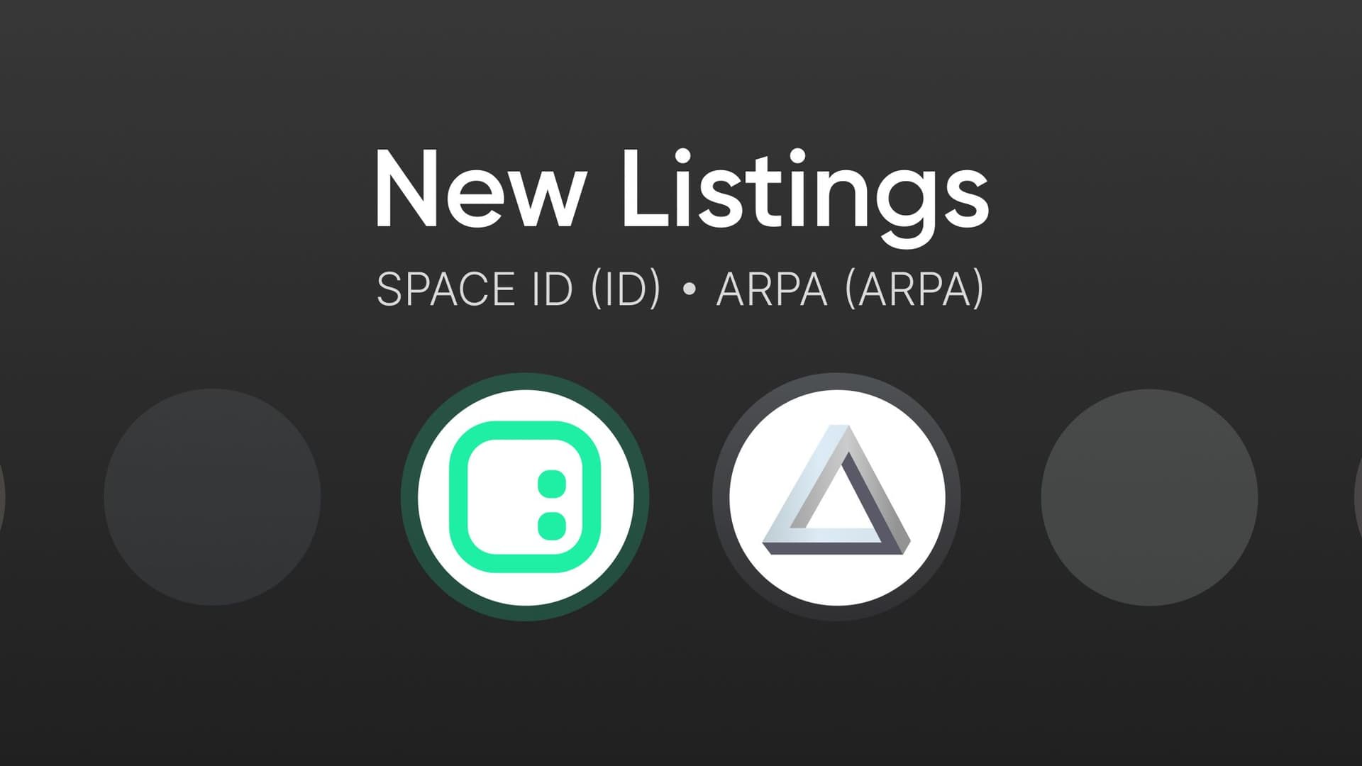 Bitvavo lists ID and ARPA
