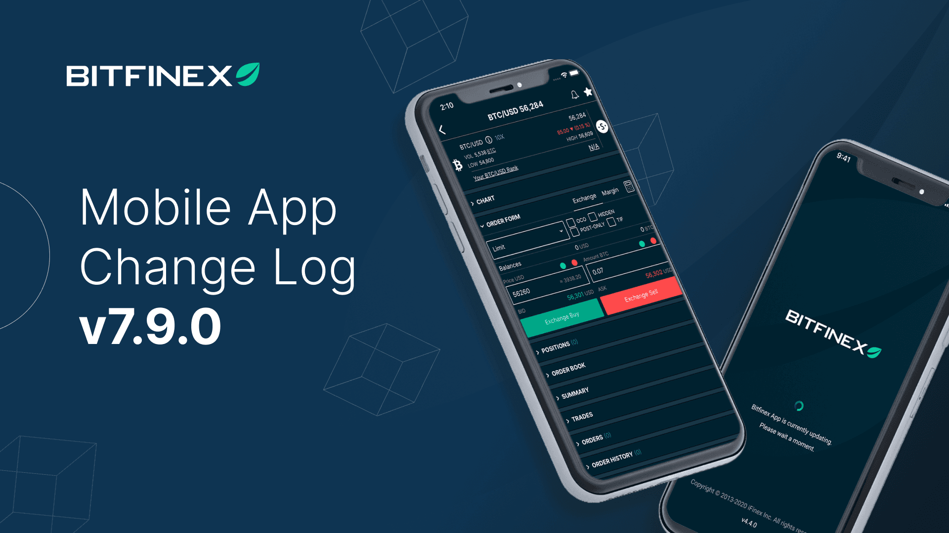 Mobile App Change Log 7.9.0