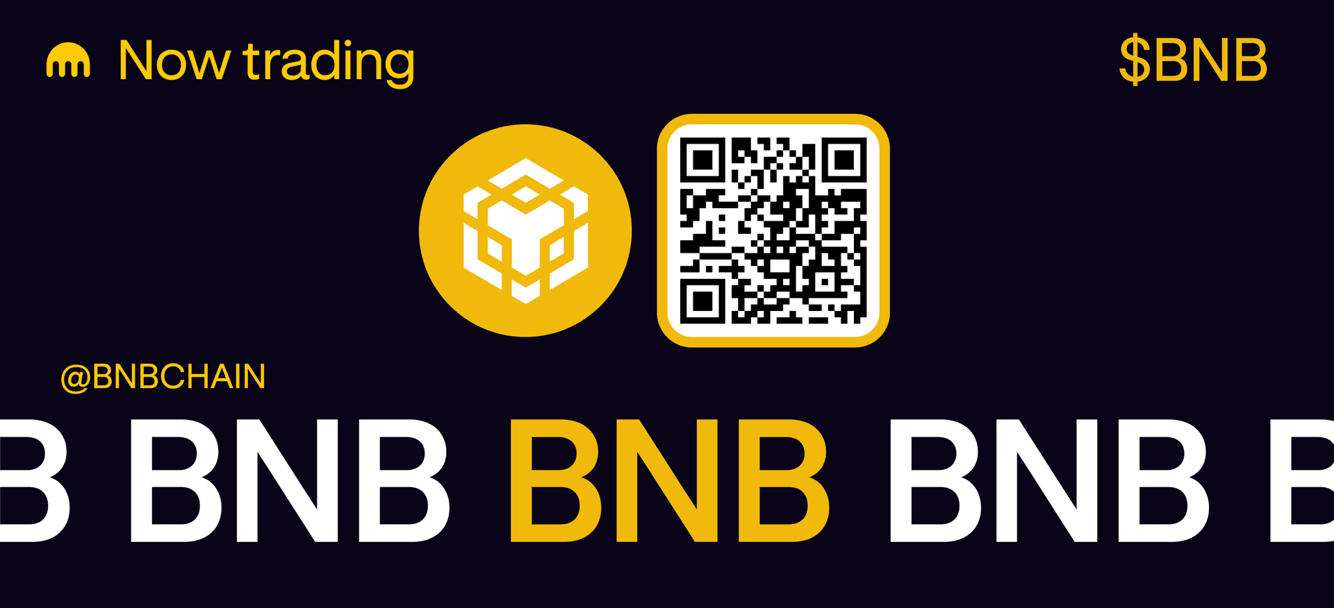BNB is available for trading!