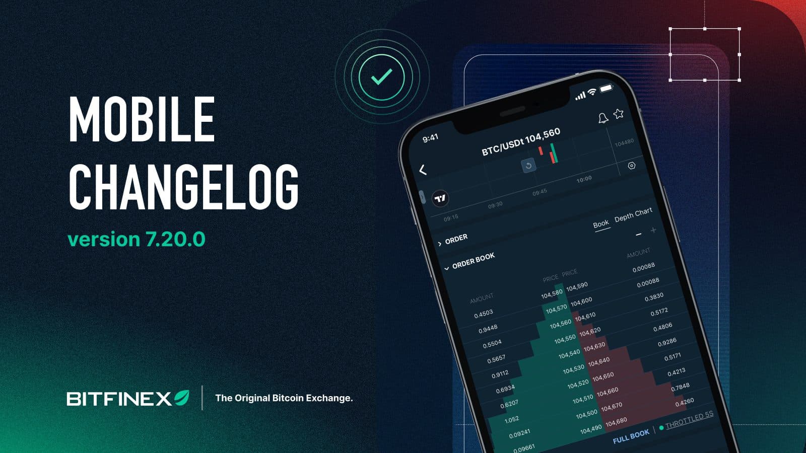 Mobile App Change Log 7.20.0