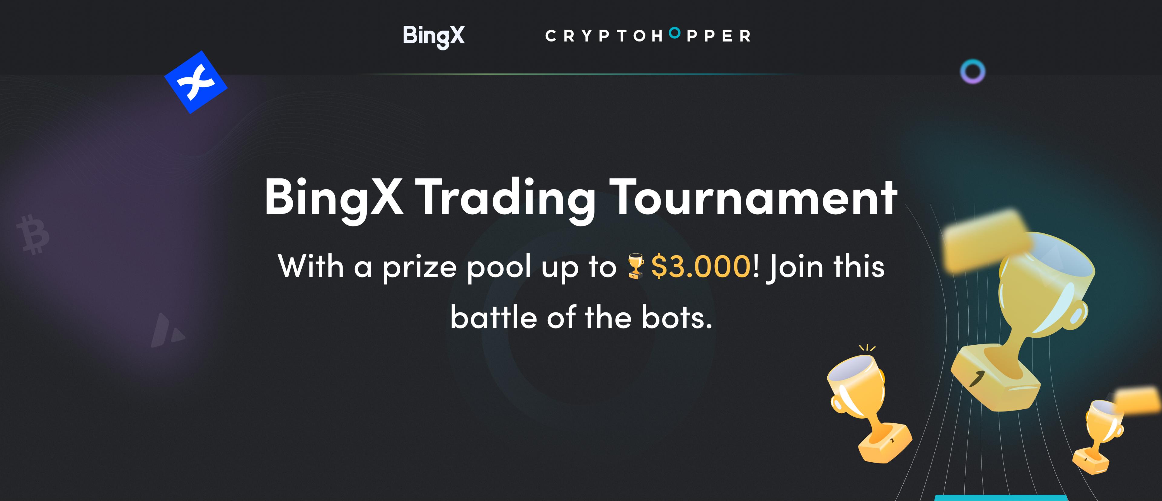 BingX and Cryptohopper Organize Bot Trading Tournament: Win Prizes! 
