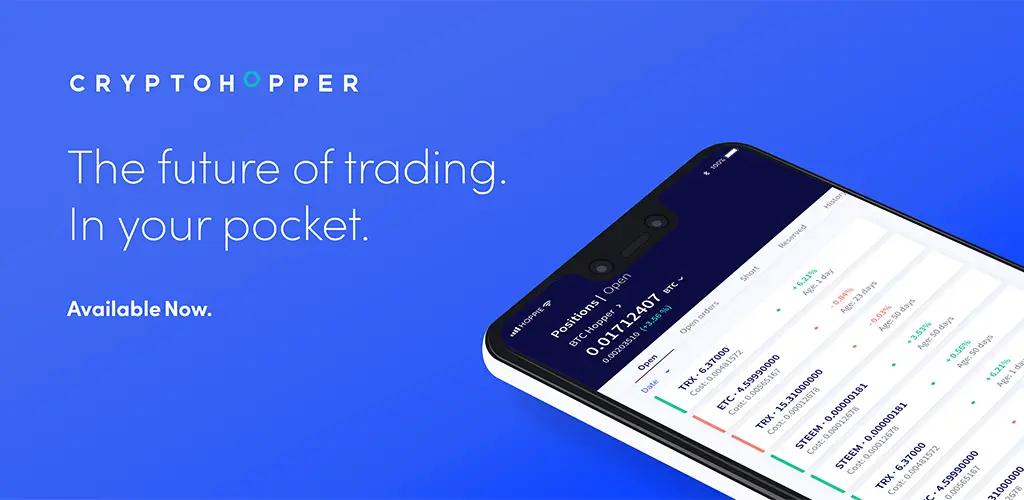 Launch Mobile App | App Store and Google Play | Cryptohopper