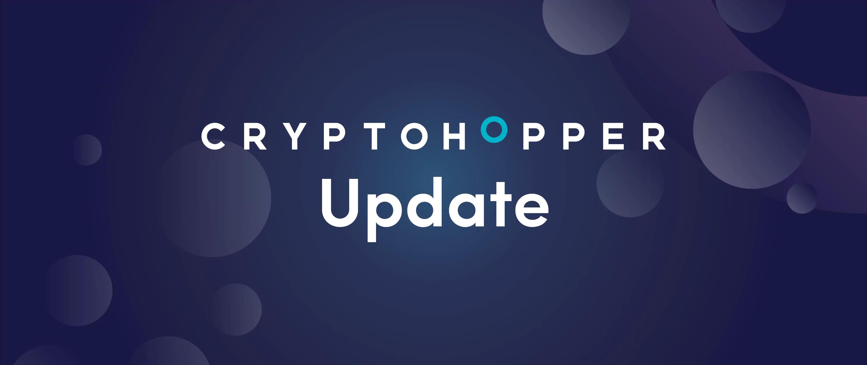 A new email service is in place for Cryptohopper newsletters