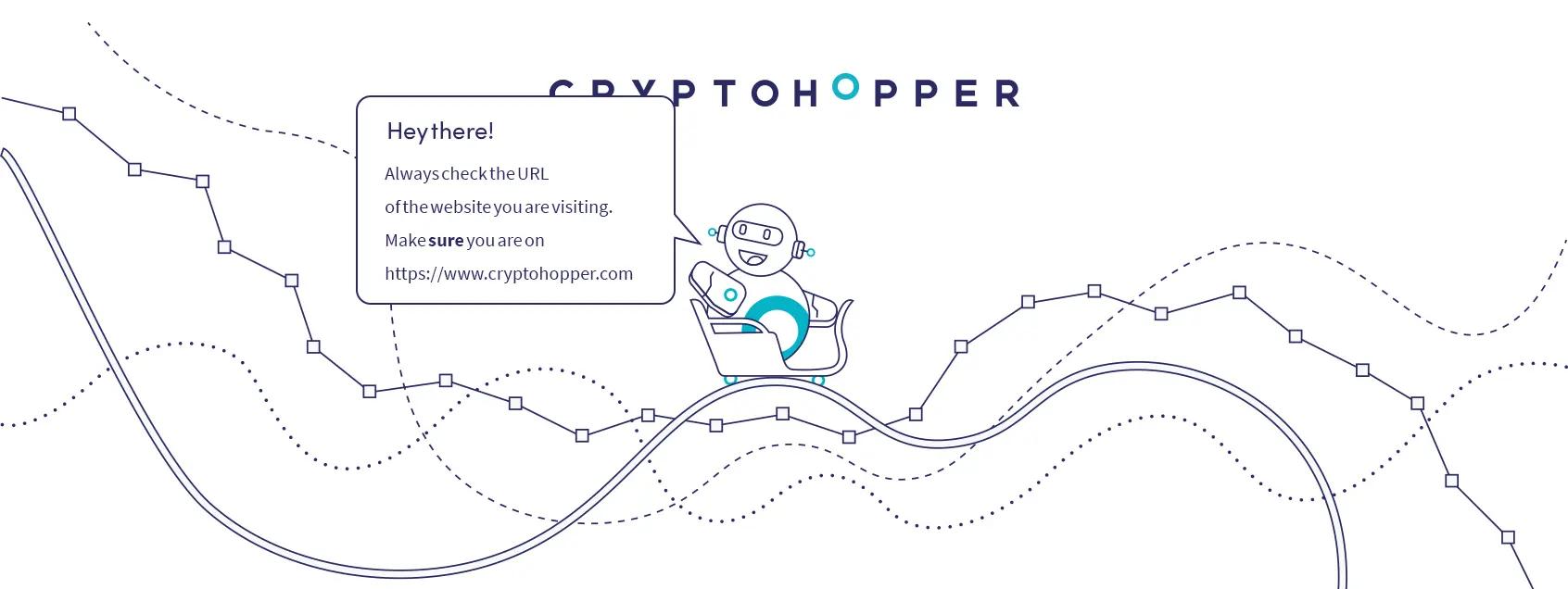 Cryptohopper warns for phishing