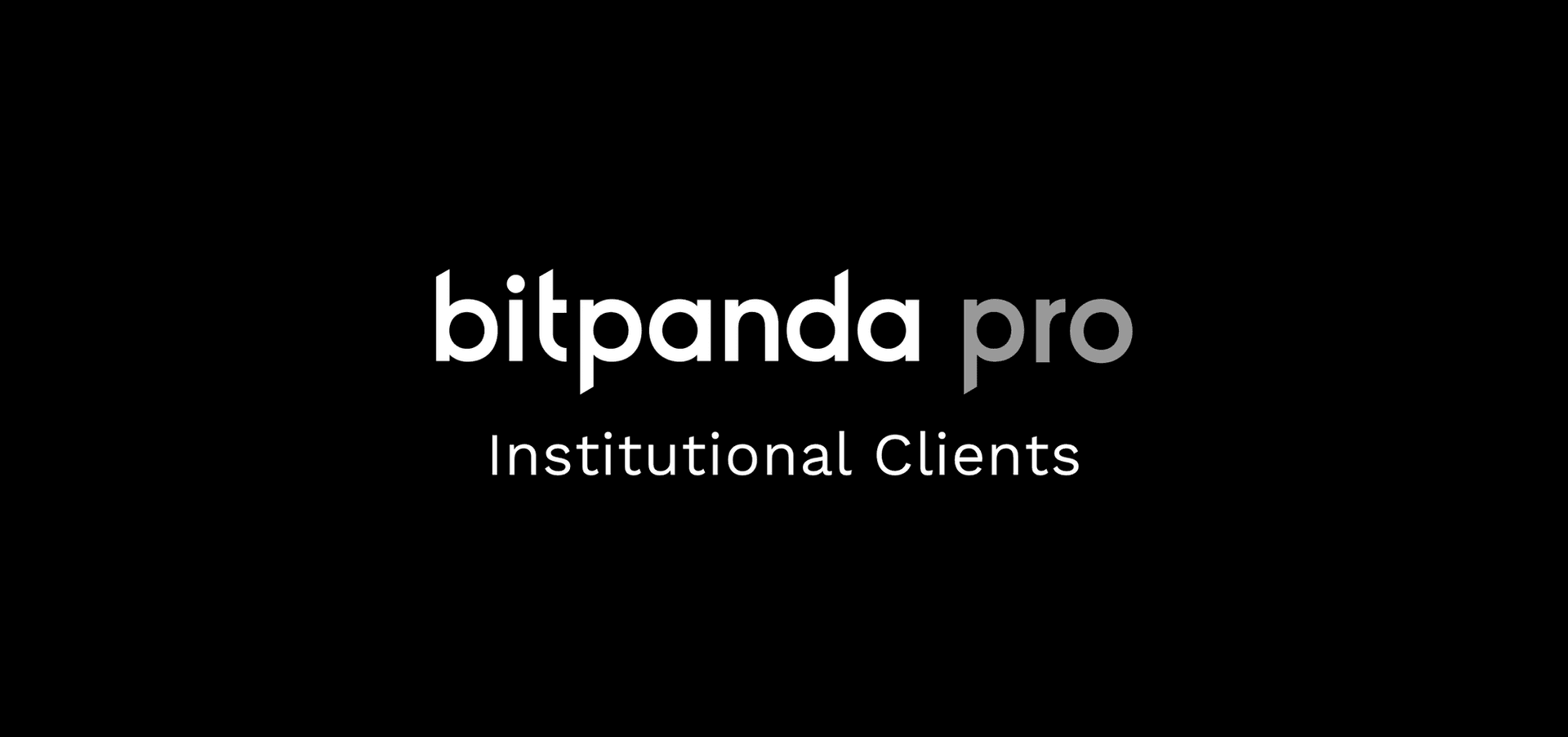 How Bitpanda Pro is onboarding institutional clients