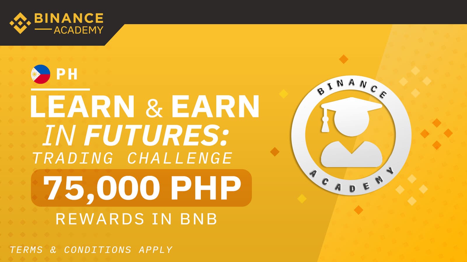 Binance Academy PH Learn and Earn in Spot - Trading Challenge