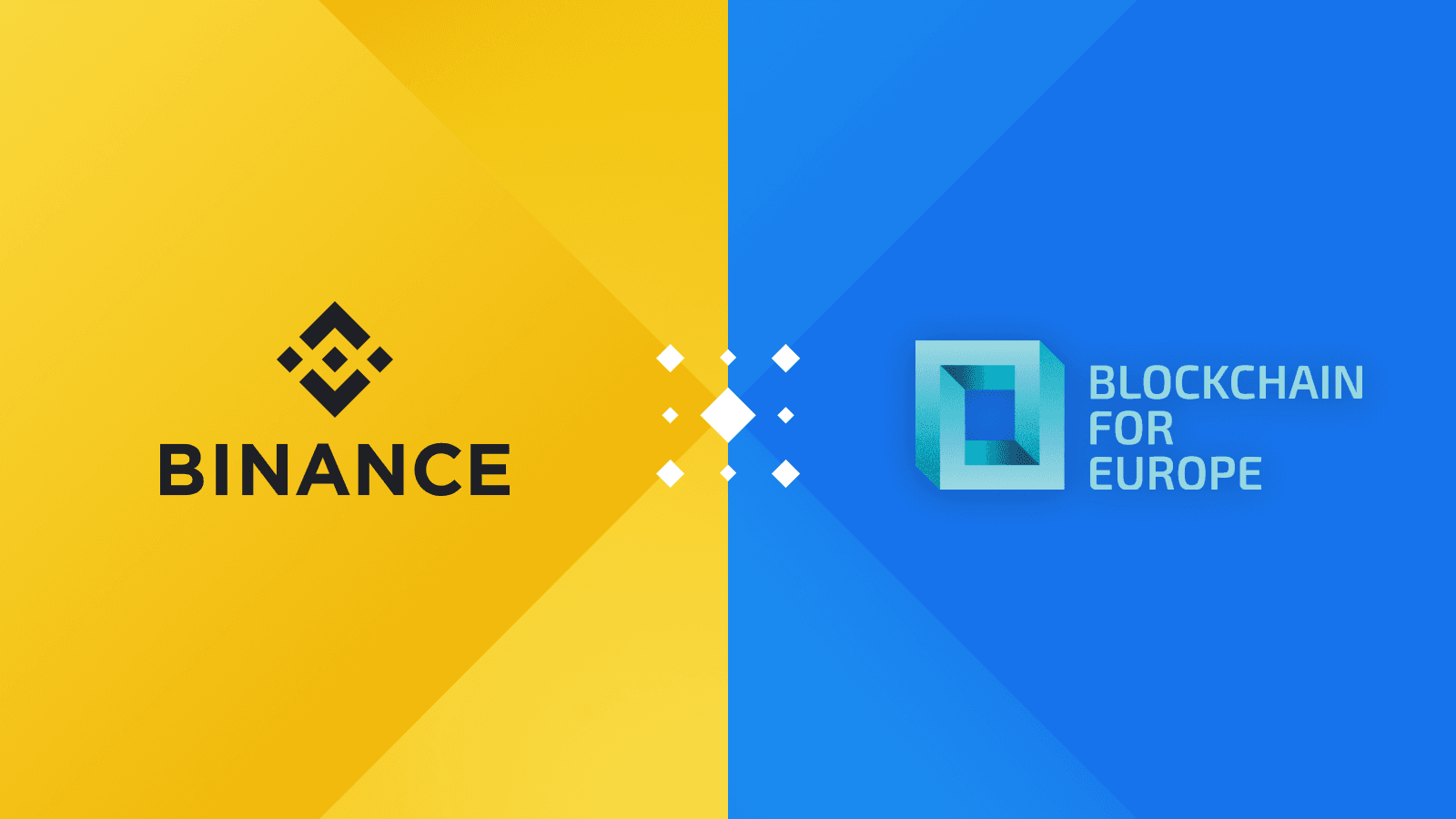 Binance Joins Blockchain for Europe