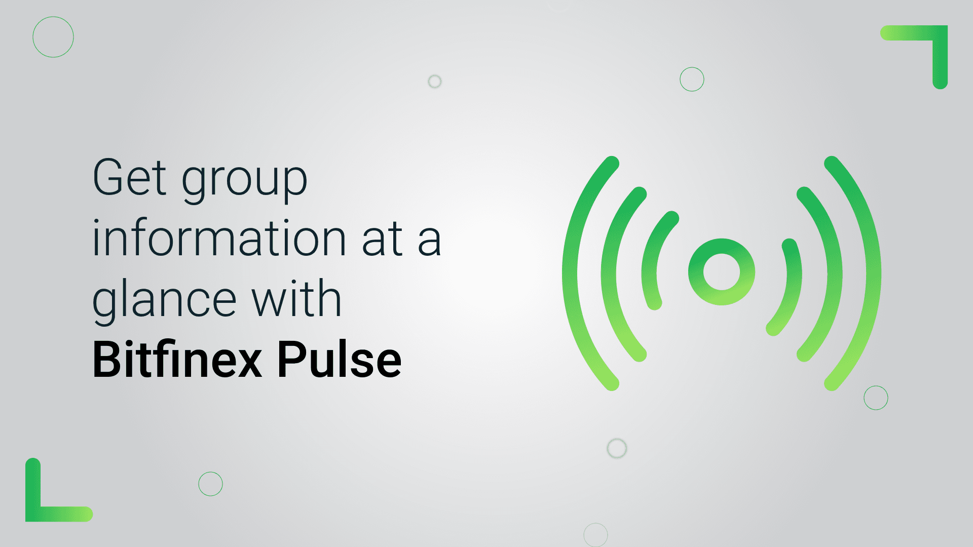 Latest Updates to Group Messaging on Bitfinex Pulse