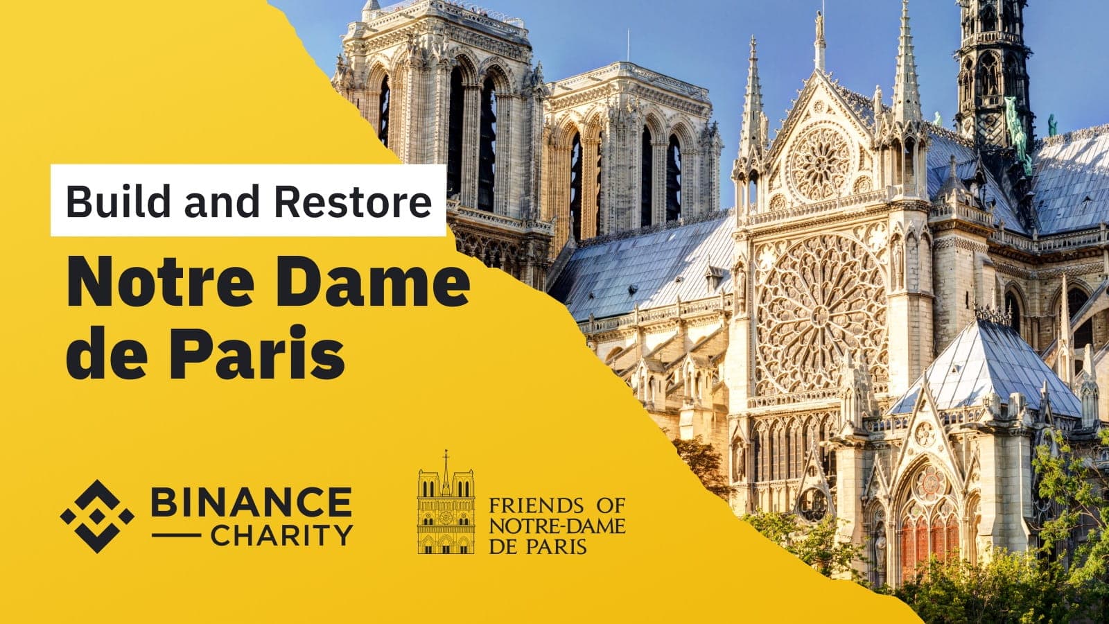Binance Donates $60,000 to Help Rebuild and Restore Notre-Dame