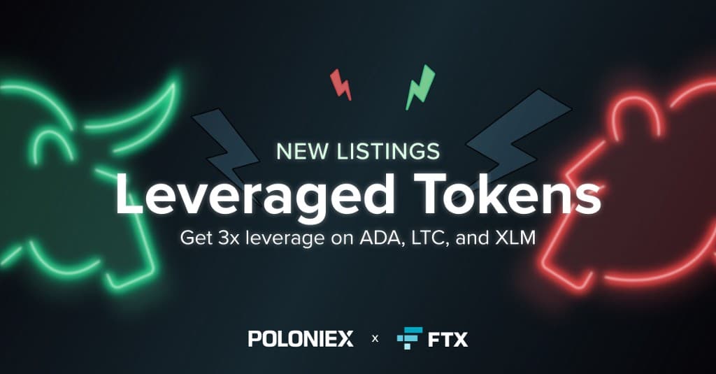 New Leveraged Token Listings: ADA, LTC, and XLM