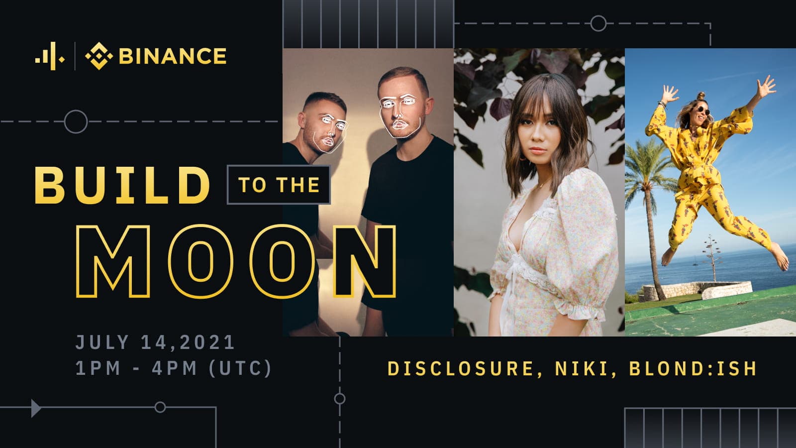 “Build to the Moon” Concert Experience Feat. Disclosure, NIKI, BLOND:ISH and More!