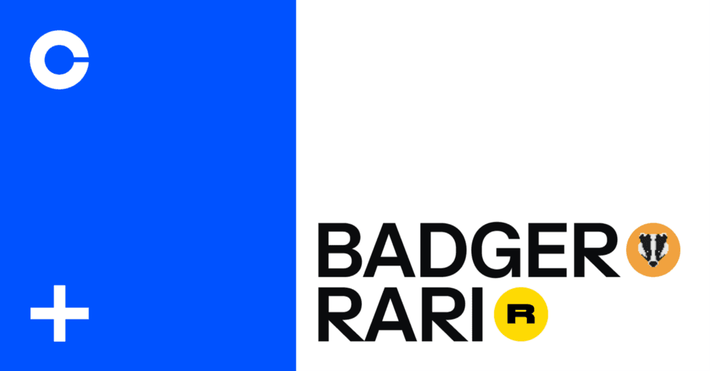 BadgerDAO (BADGER) and Rarible (RARI) are now available on Coinbase