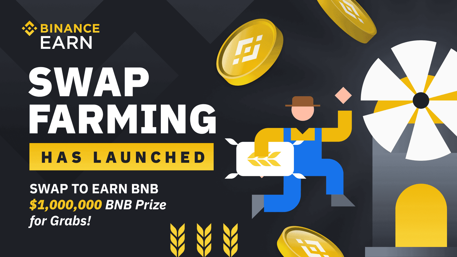 Introducing Swap Farming on Liquid Swap: $1,000,000 BNB Up for Grabs!