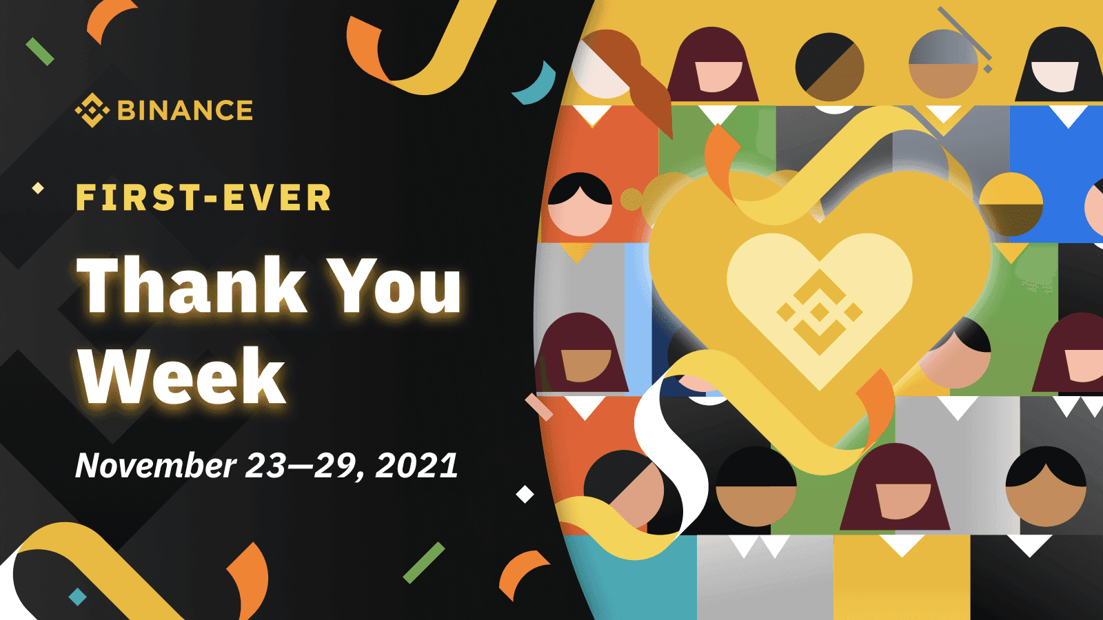 Binance Thank You Week: Feat. $175,000 in Prizes And More!