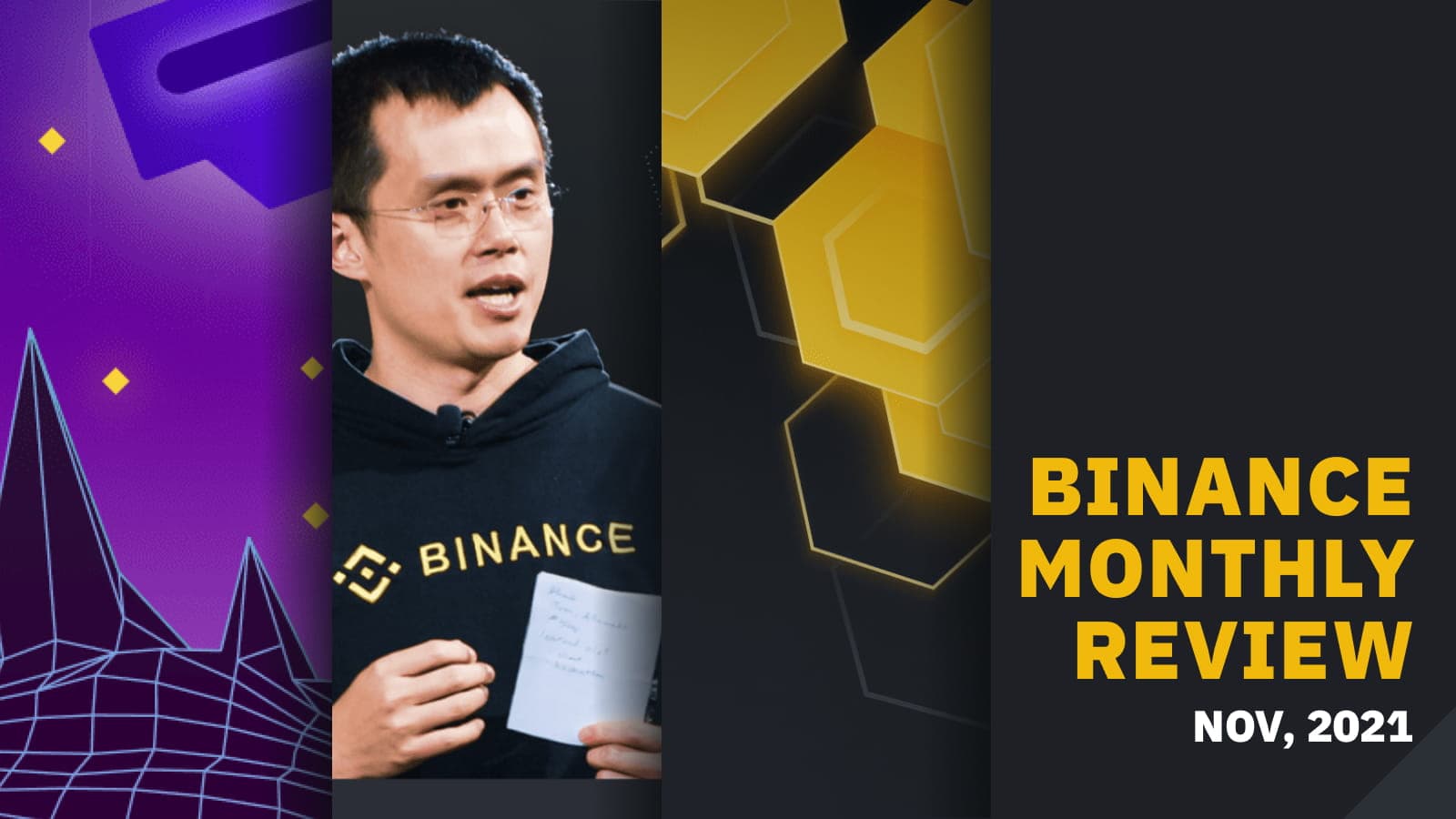 Binance Monthly Review, Nov 2021: Evolving The Industry