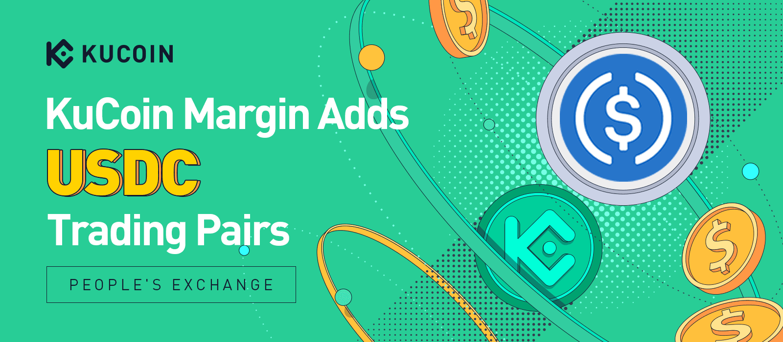KuCoin Margin Adds LINK/USDC, DOGE/USDC, LTC/USDC Trading Pairs