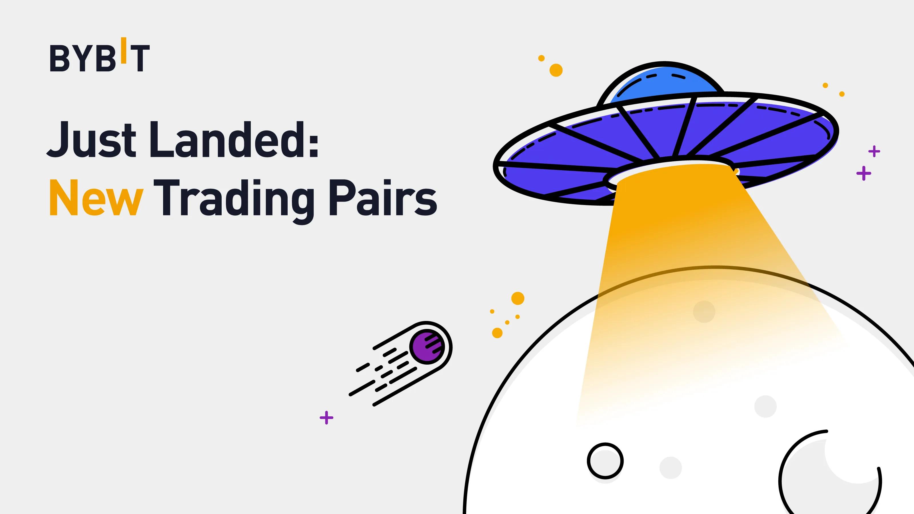 Just Landed: 3 New Trading Pairs 🔥