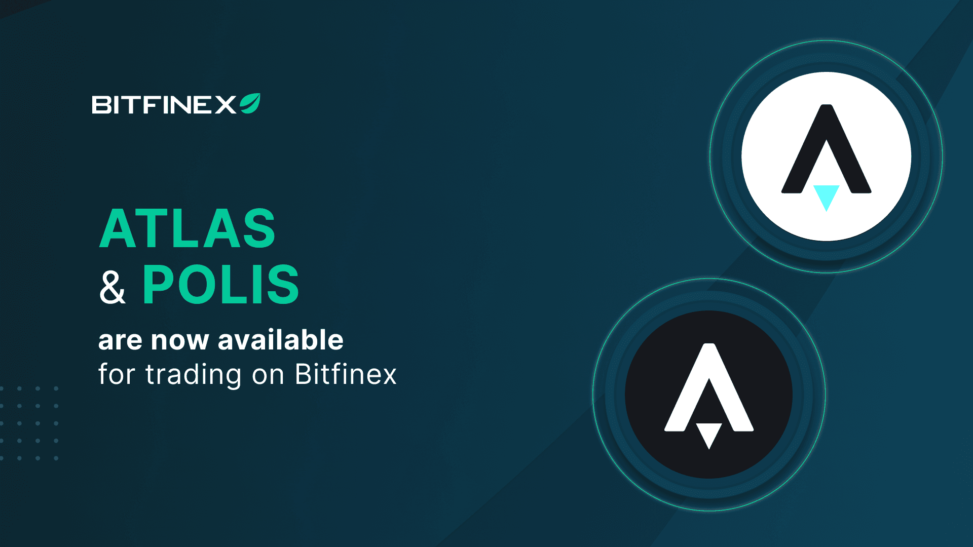 ATLAS and POLIS Launch on Bitfinex Amid Growing Interest in Crypto Gaming