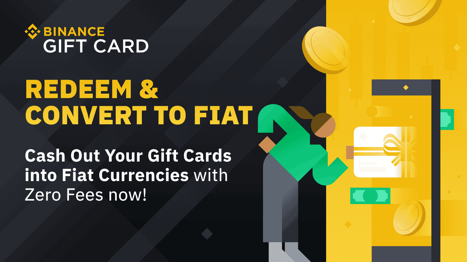 Cash Out Your Crypto Gift Card With Binance Gift Card