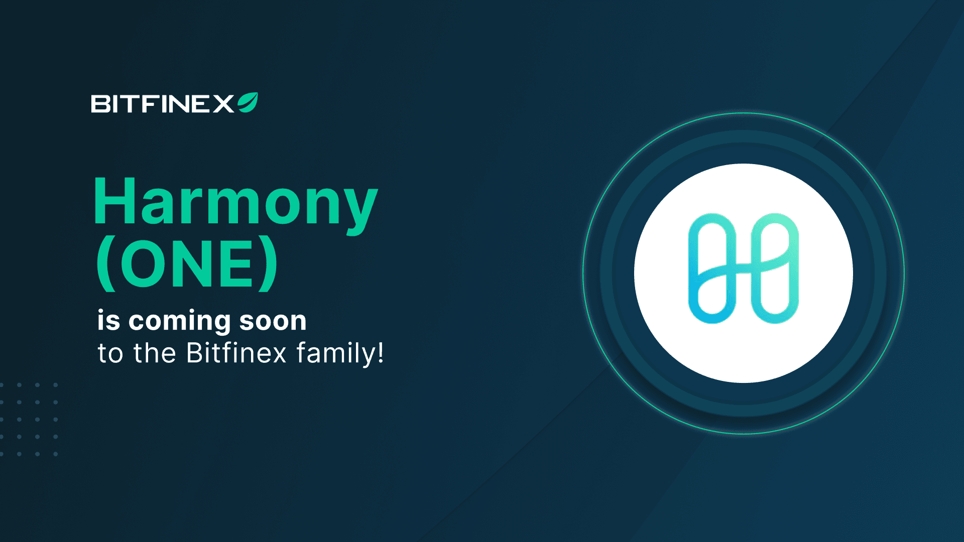 Bitfinex Launches High-Speed, Low-Cost Scaling Solution Harmony (ONE)