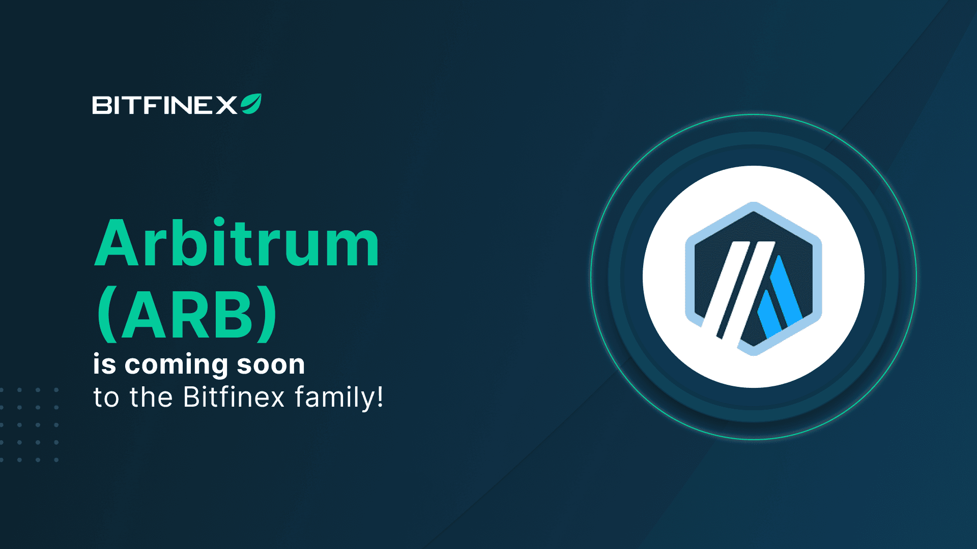 Bitfinex to List ARB, Arbitrum’s New Native Token
