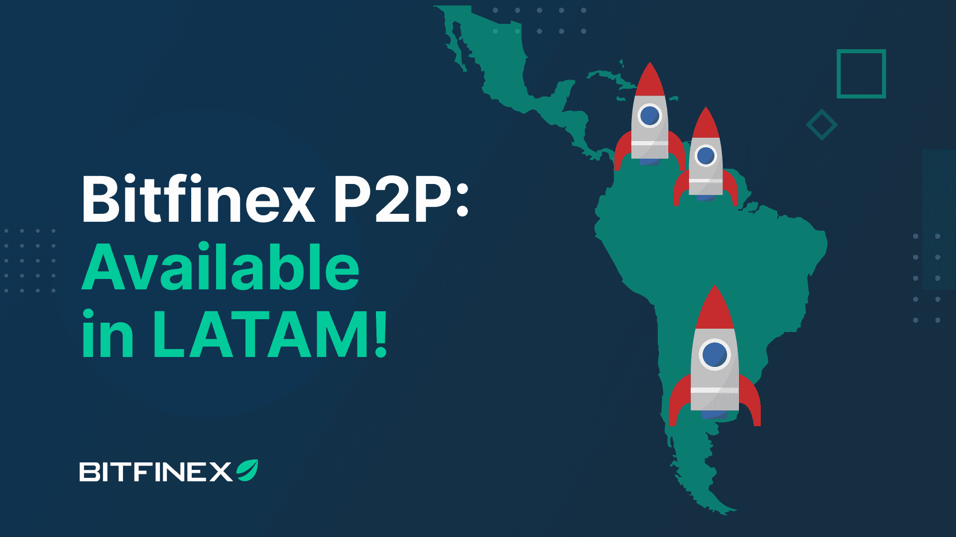Bitfinex Launches Peer-to-Peer Platform ‘Bitfinex P2P’ in Venezuela, Argentina and Colombia