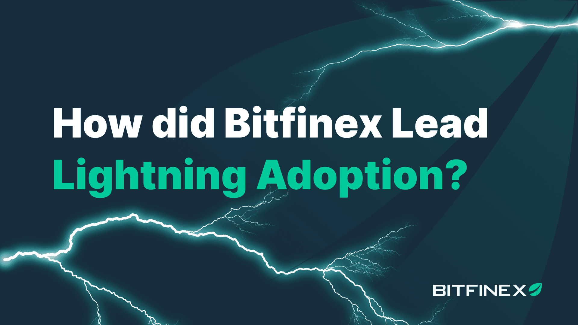 How did Bitfinex Lead Lightning Adoption?
