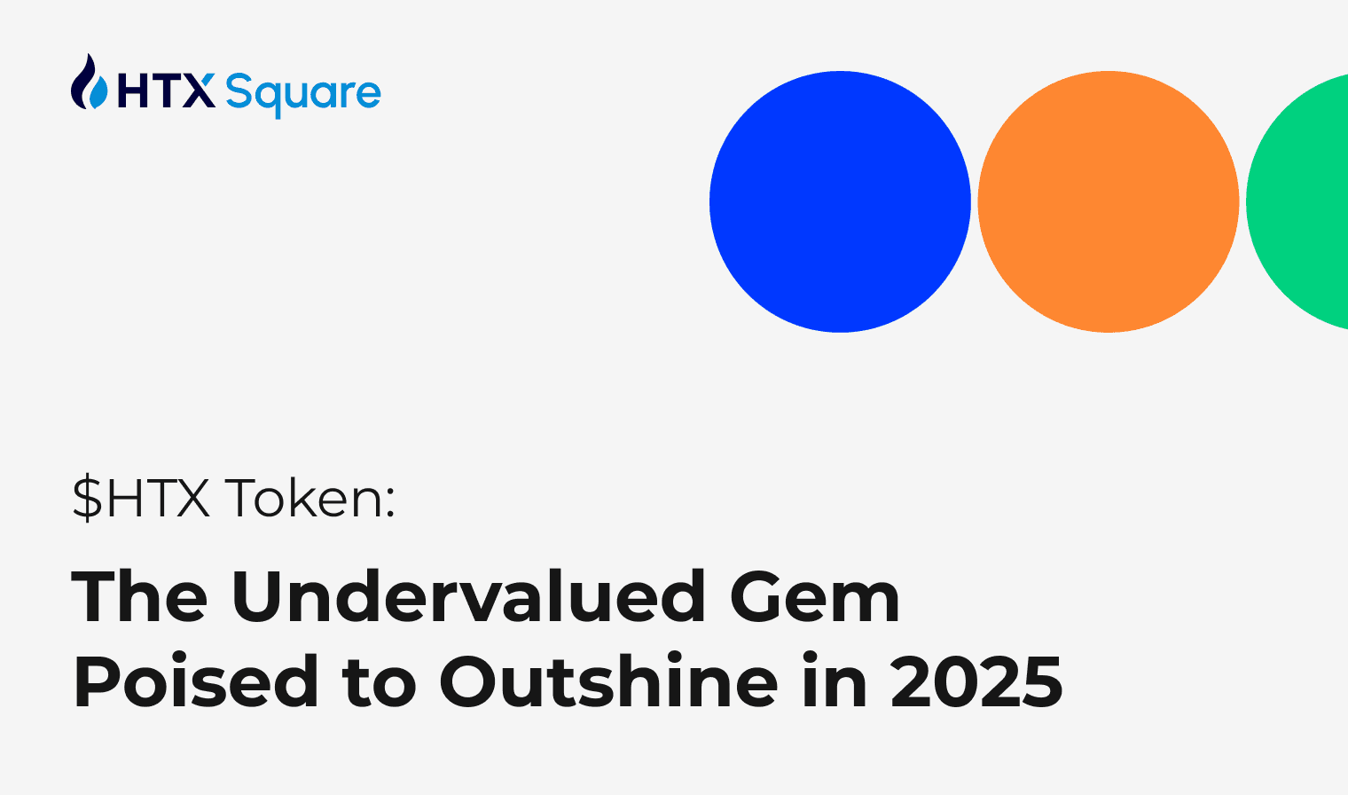 $HTX Token: The Undervalued Gem Poised to Outshine in 2025