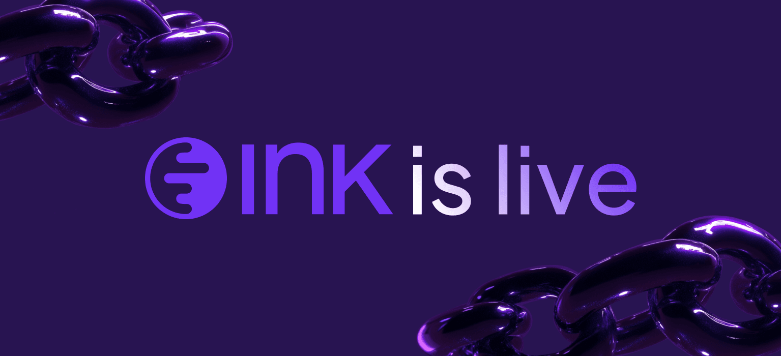 Ink fast-tracks Layer 2 mainnet launch, driving DeFi development boom