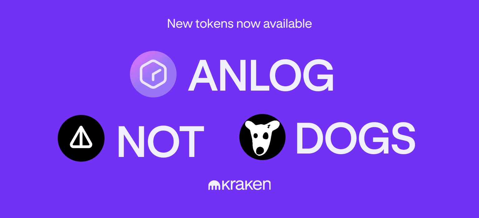 ANLOG, DOGS and NOT are available for trading!