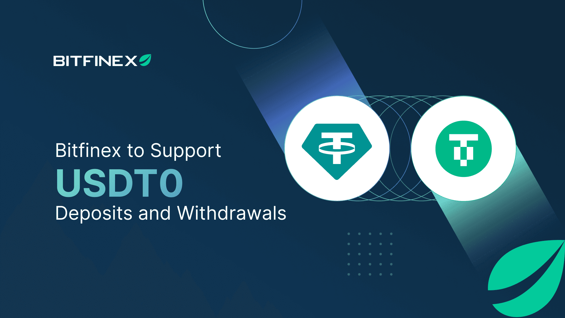 Bitfinex Launches Support for USDT0 on Ink and Arbitrum One