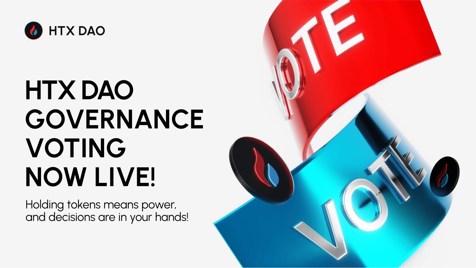 HTX DAO Launches $HTX Holding-Based Voting Mechanism, Ushering in a New Era of Decentralized Governance
