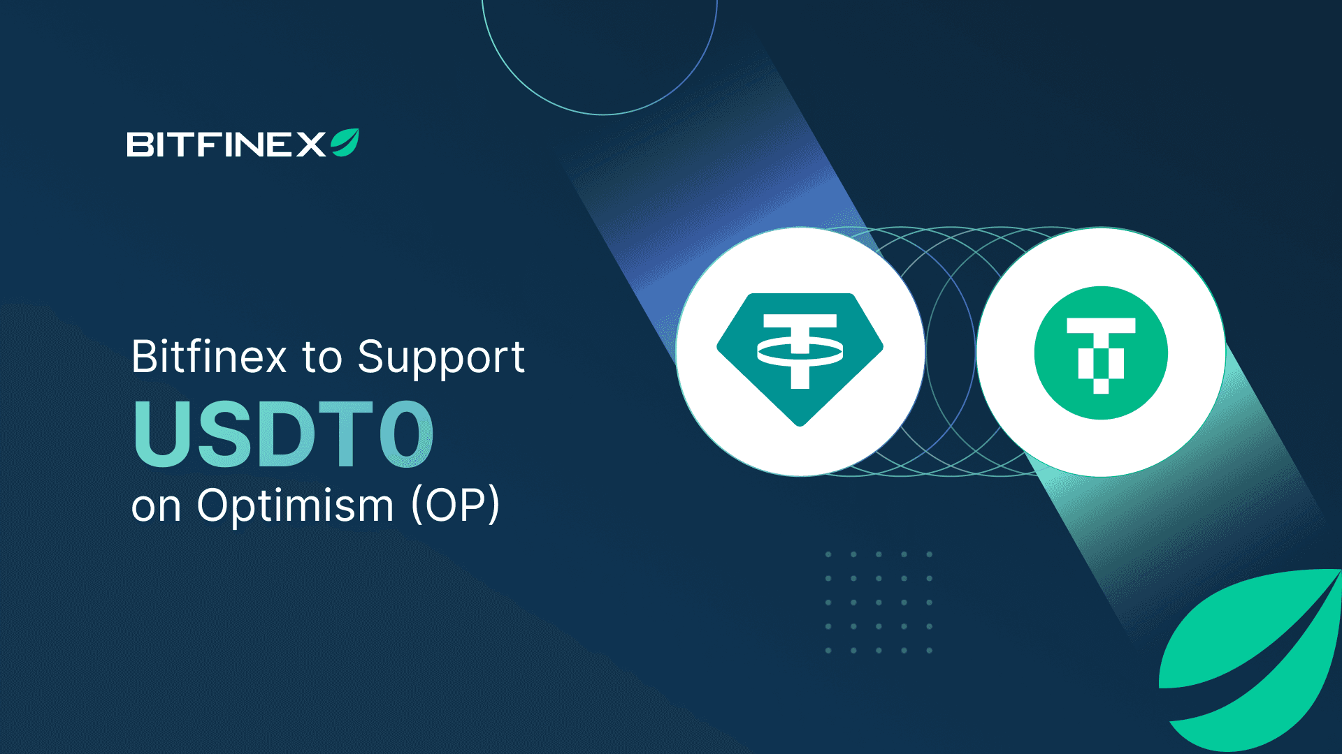 Bitfinex Launches Support for USDT0 on Optimism