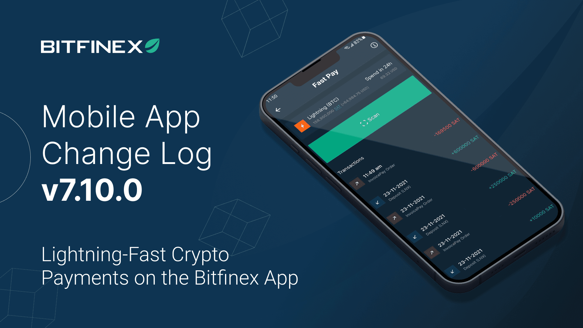 Mobile App Change Log 7.10.0