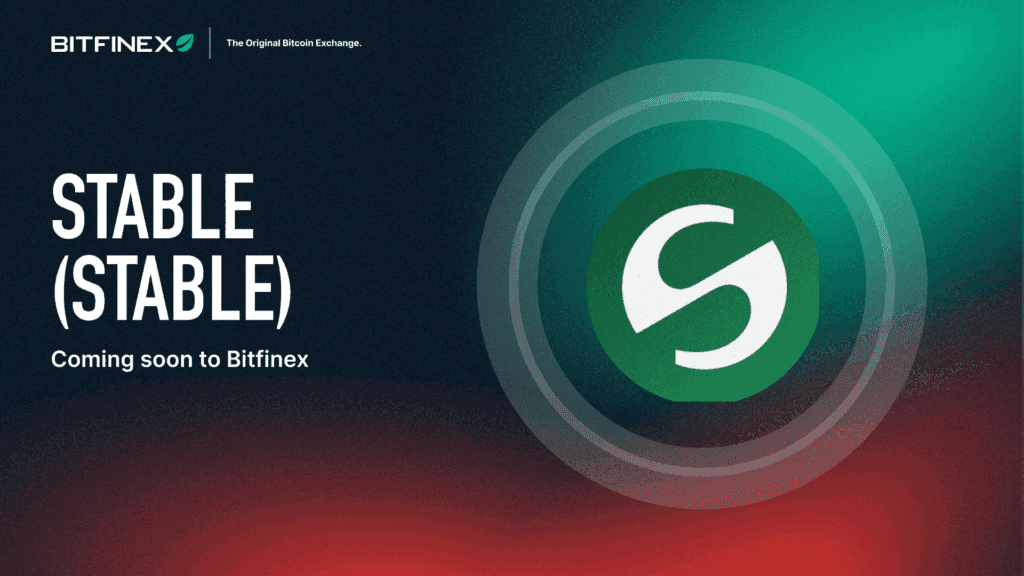 Bitfinex to List STABLE, Governance Token of the Stable Network