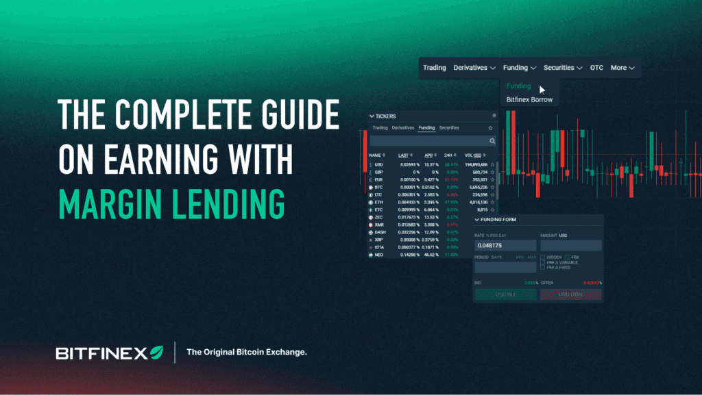 How to Earn with Margin Lending on Bitfinex