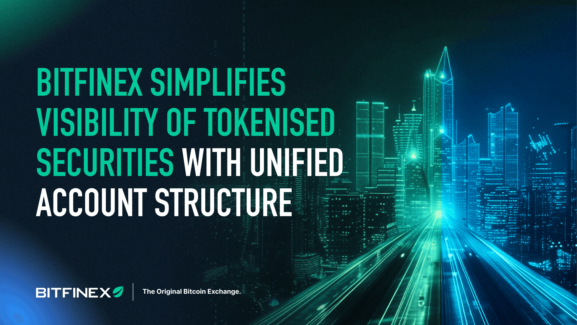 Bitfinex Simplifies Visibility of Tokenised Securities with Unified Account Structure