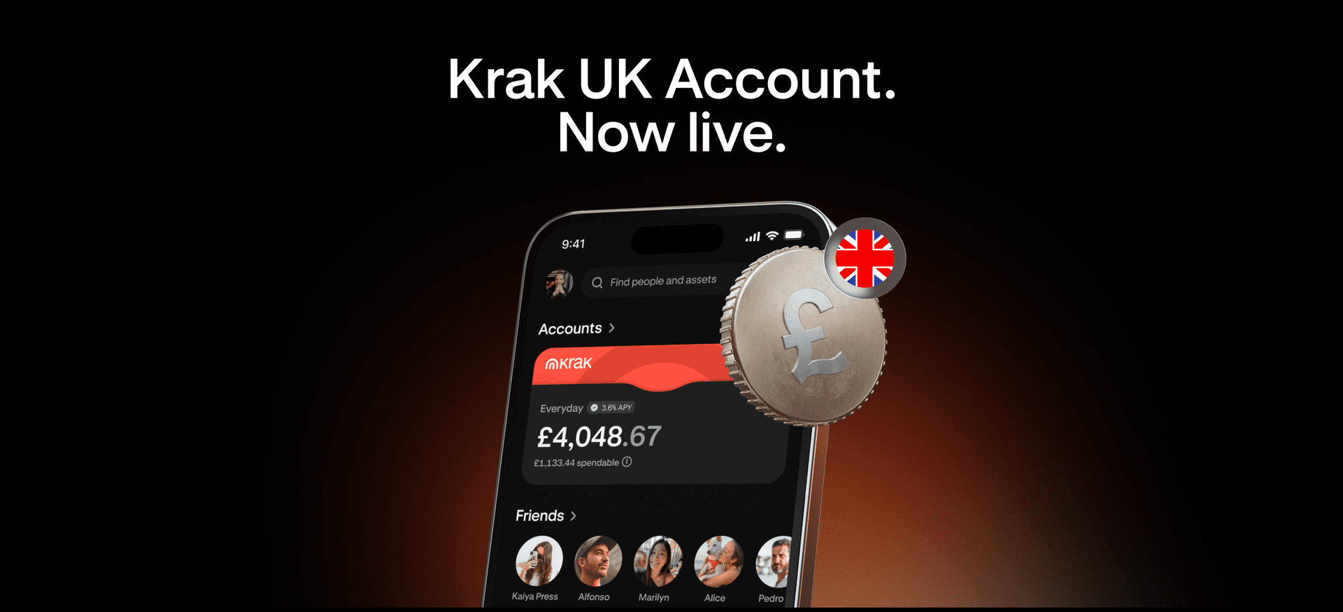 Krak launches UK accounts with 1% salary match