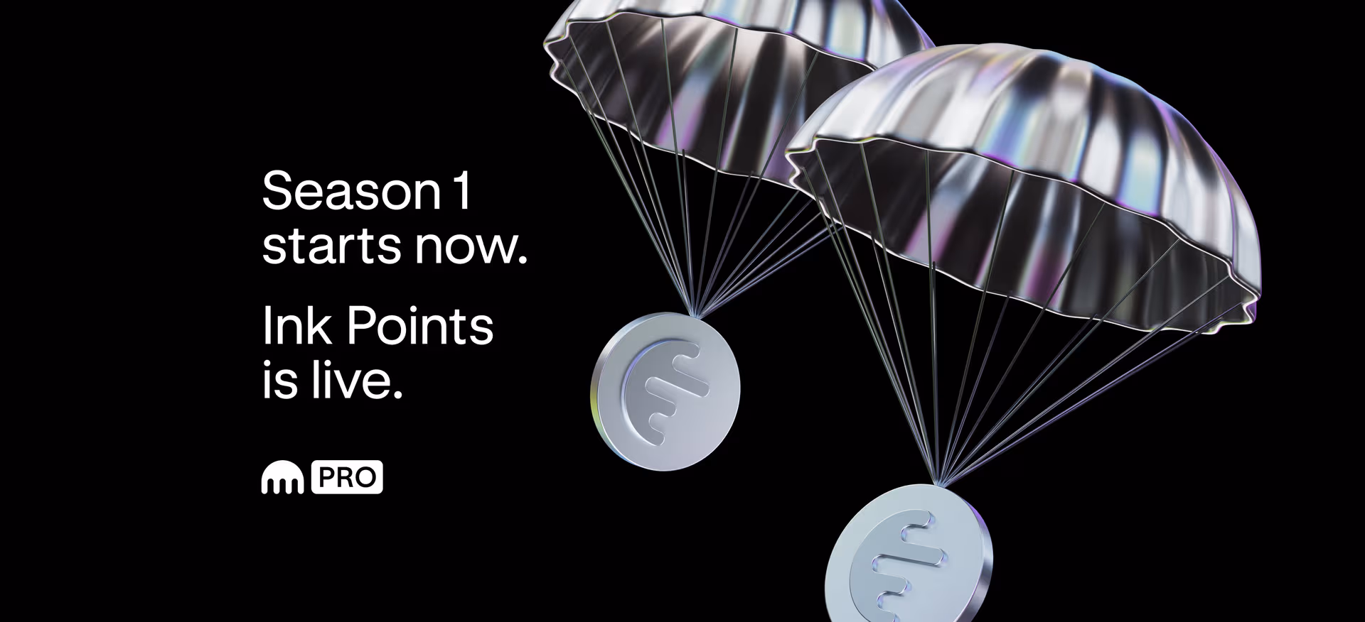 Introducing Ink Points: Season 1 is live on Kraken Pro