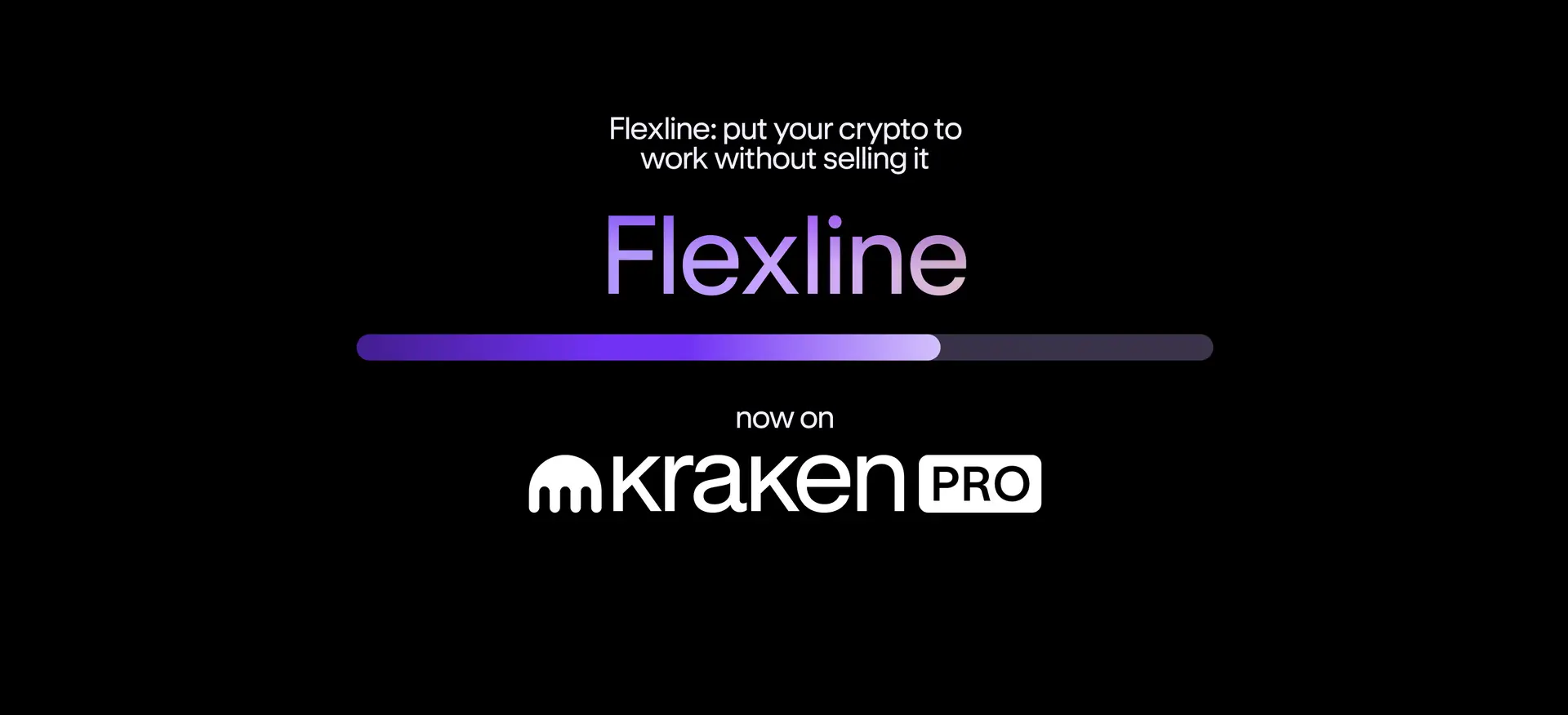 Flexline: put your crypto to work without selling it