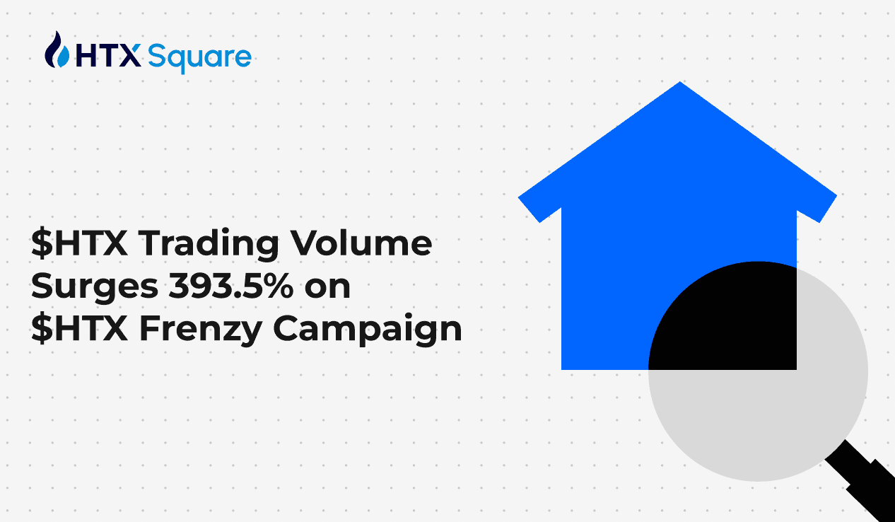 $HTX Trading Volume Surges 393.5% on $HTX Frenzy Campaign