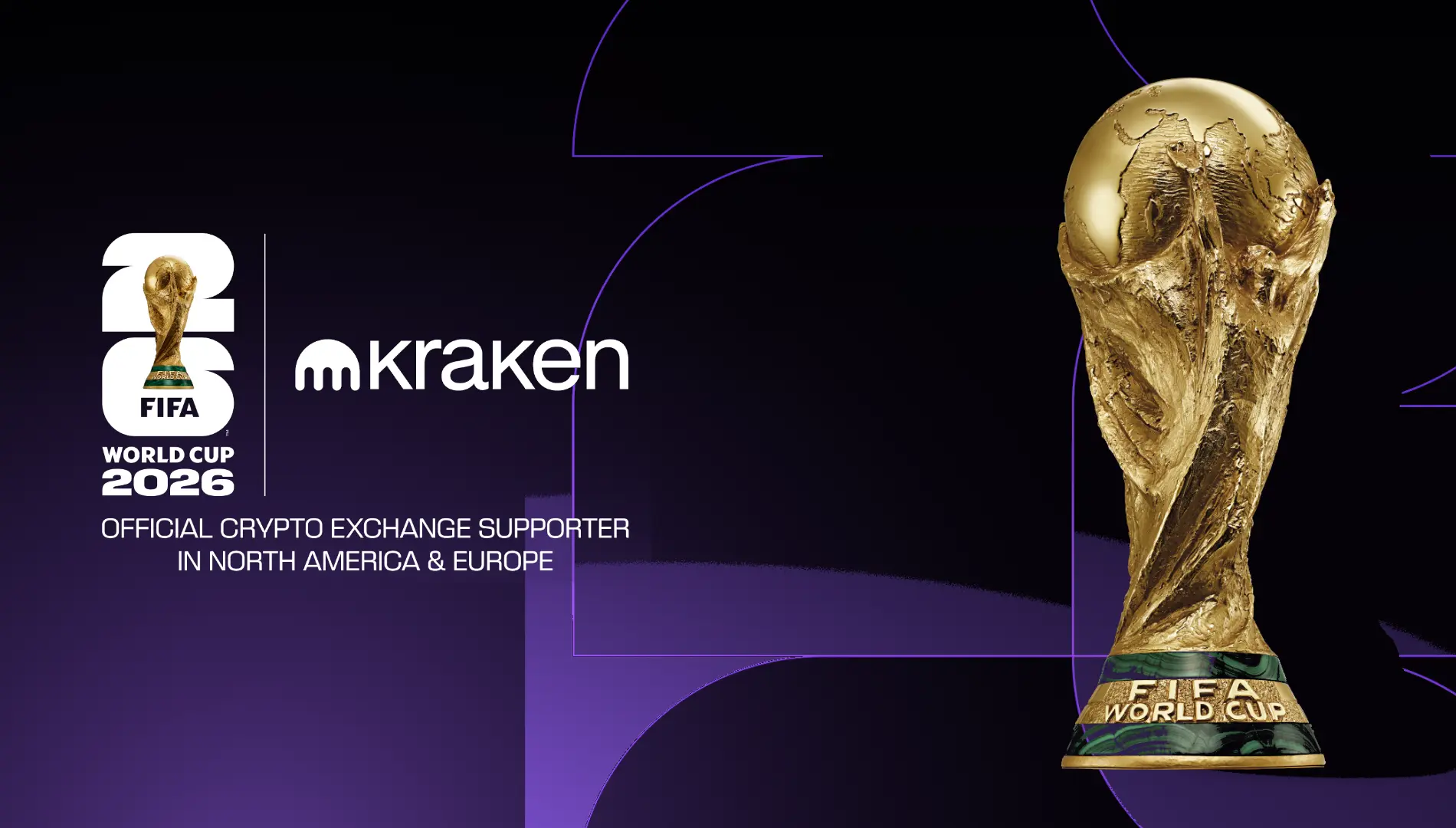 Kraken Named Official Crypto Exchange Supporter of the FIFA World Cup 2026™