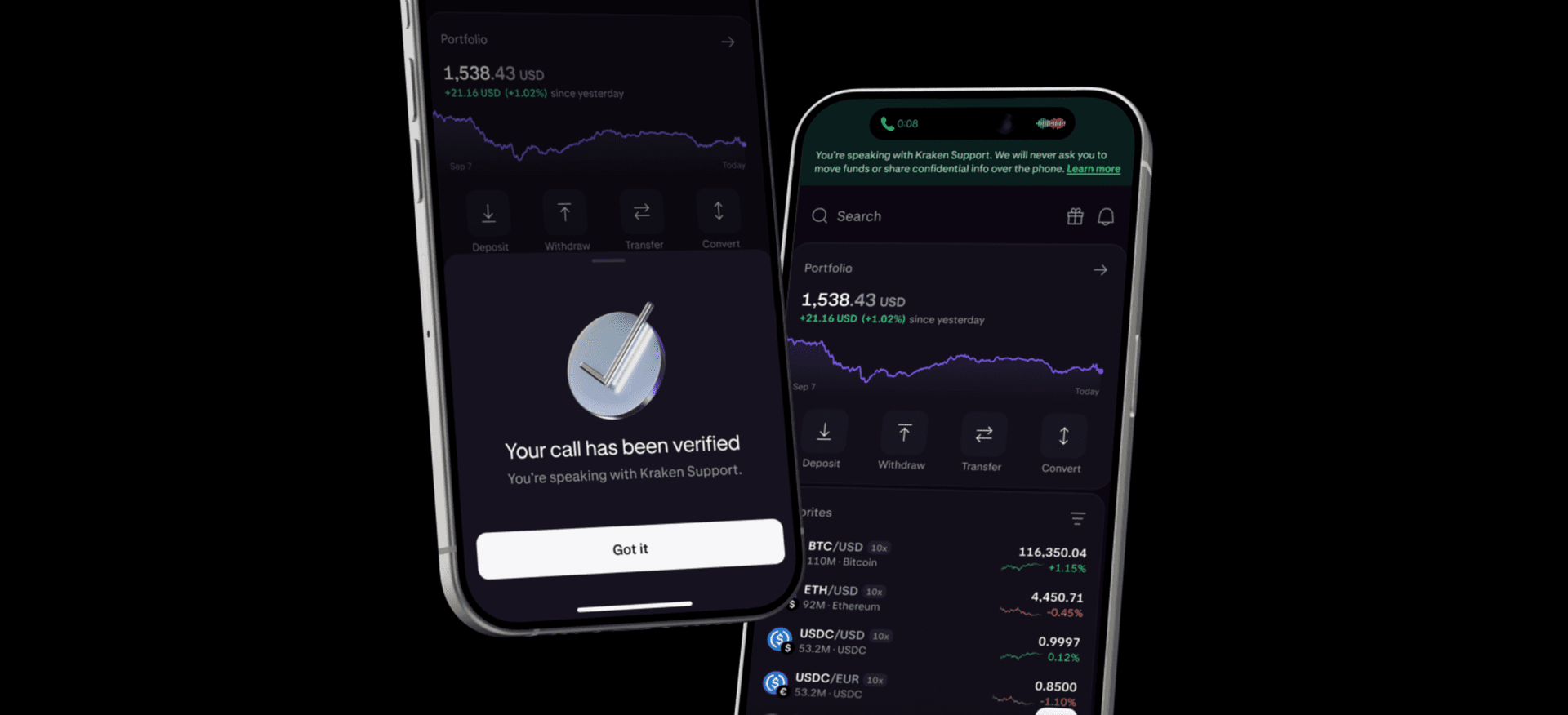New security features: how to verify a call is really from Kraken Support