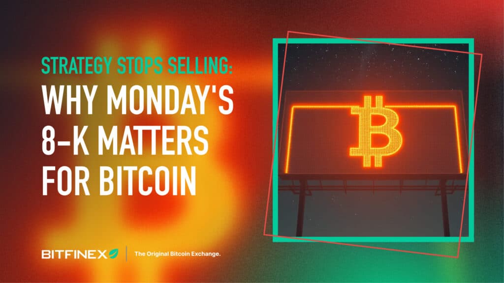 Strategy Stops Selling: Why Monday’s 8-K Matters For Bitcoin
