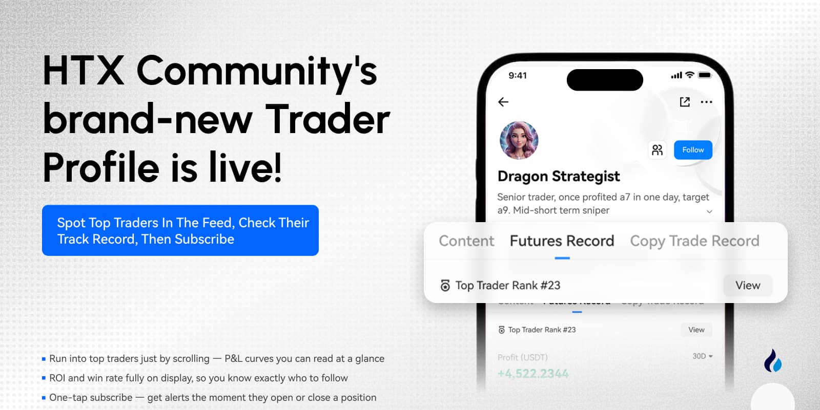 HTX Community’s Brand-New Trader Profile Is Live!